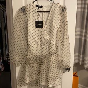 ASOS Parisian Polka Dot Dress